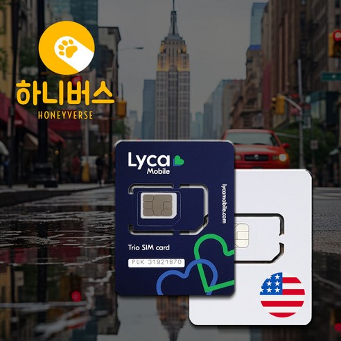 미국 무제한 데이터 전화 유심, 40GB, 30일 (1654142268412243)