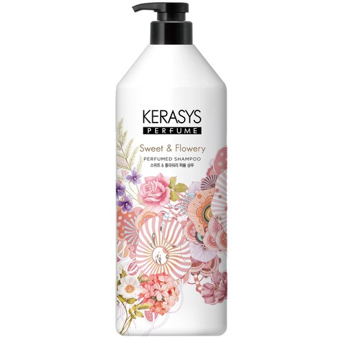 케라시스 스위트 앤 플라워리 퍼퓸 샴푸, 1L, 3개