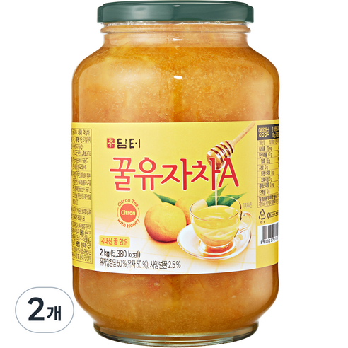 담터 꿀유자차A 1kg, 1개입, 1개