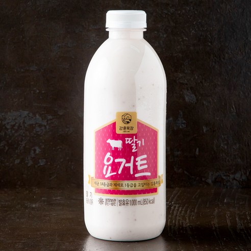 강훈목장 수제요거트 딸기, 1000ml, 1개