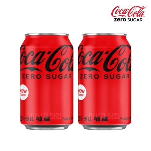 코카콜라 제로 355ml 3개 콜라 제로 칼로리 뚱캔