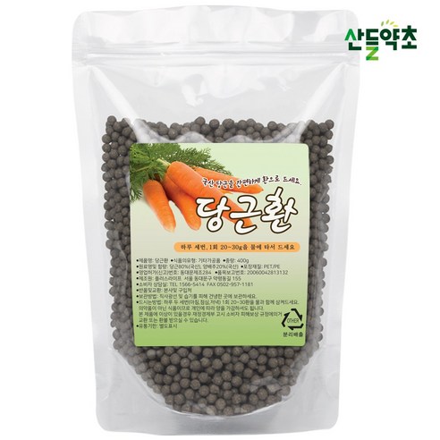국내산 당근환 400g, 1개