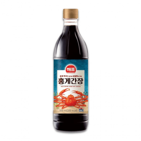 국물요리에 좋은 만능홍게간장 다양한 요리에 활용가능한 맛간장, 500ml, 4개