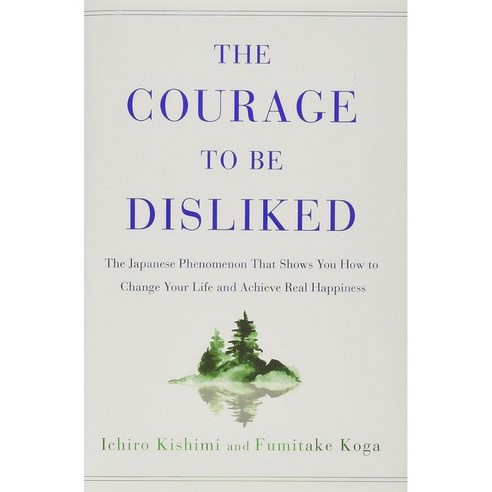 Ichirou Kishimi The Courage to Be Disliked 미움받을 용기 영어 원서 심리학 베스트 셀러 하드커버