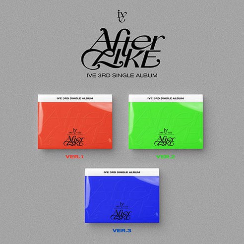 아이브 (IVE) - 싱글3집 After Like (PHOTO BOOK VER.), 4종 세트 + 에어뮤직 탑로더
