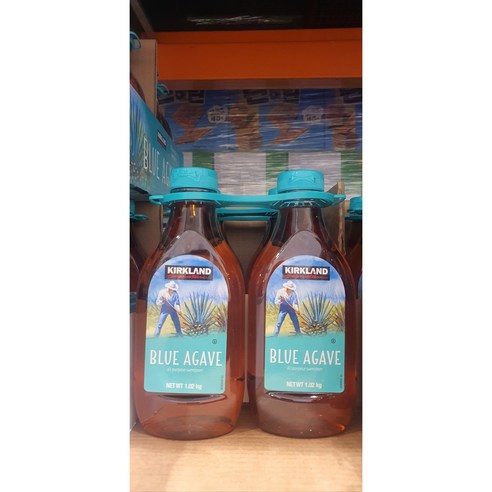 코스트코 커클랜드 블루 아가베시럽 + 사은품(실내화) 증정, 2개, 1.02kg
