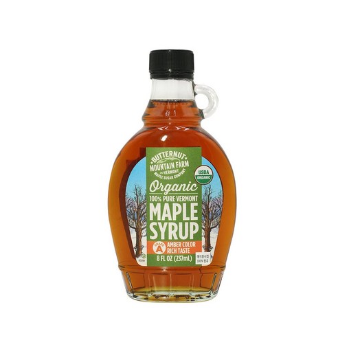 버터넛 마운틴 팜 오가닉 메이플 시럽 237ml, 2개