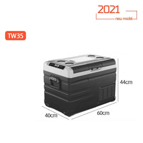 2021년 신형 알피쿨 냉장고 TW / TWW 시리즈 차박 캠핑 듀얼 휴대용 냉장고 냉동고, TW35(내장배터리없음)