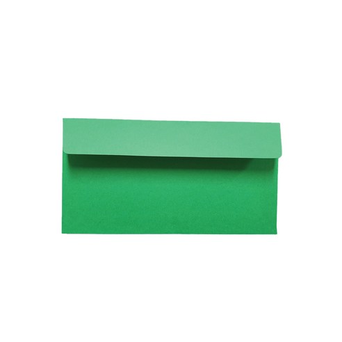 티켓형 상품권 현금 신권 답례 카드 자켓형 수입지 용돈봉투 175 x 85mm, 초록색, 100개