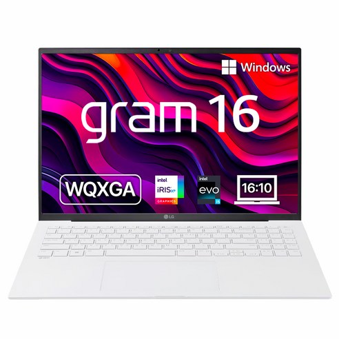 LG전자 2023 그램 16 코어i5 인텔 13세대, 스노우 화이트, 512GB, 16GB, WIN11 Home, 16ZD90RU-GX56K