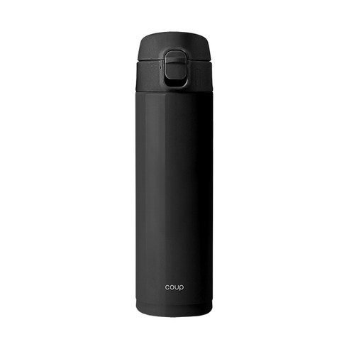 COUP 스테인레스 원터치 텀블러, 화이트, 470ml