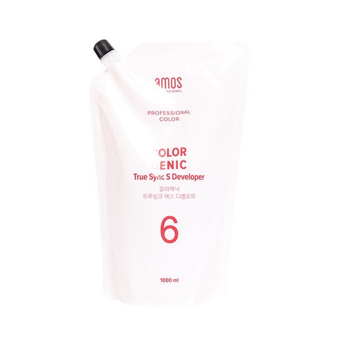 아모스 산화제 칼라제닉 디벨로퍼 6% 1000ml, 1개