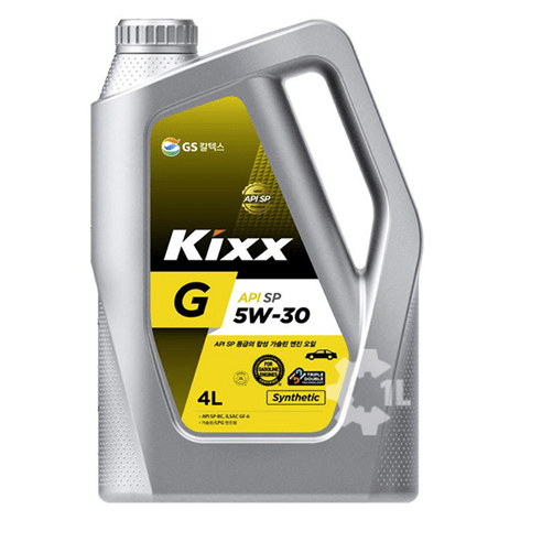 킥스 G SN 합성 가솔린 엔진오일 5W30 4L, 3개, 4000ml