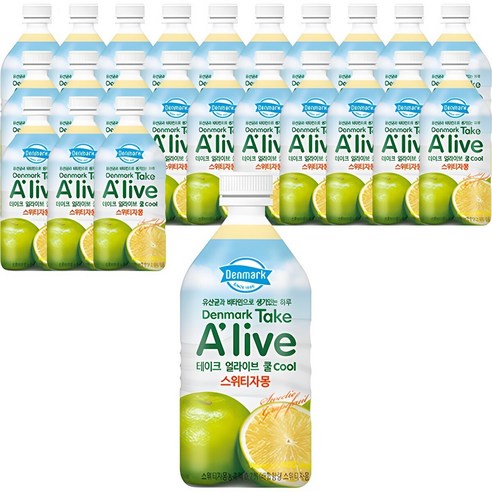 테이크얼라이브쿨(스위티자몽) 500ML(주)동원F&B, 500ml, 1개