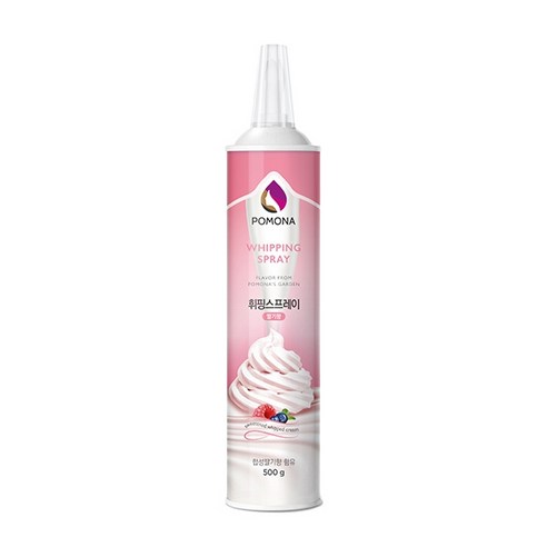 포모나 휘핑 스프레이 딸기향 500g 2개세트, 2개