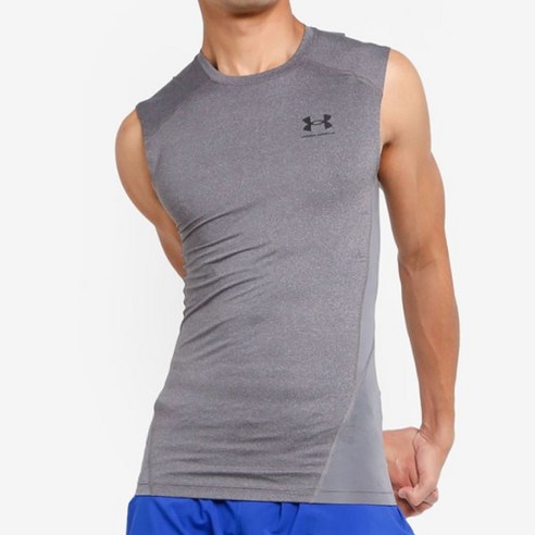 [언더아머] HeatGear 아머 슬리브리스_T 1361522-090