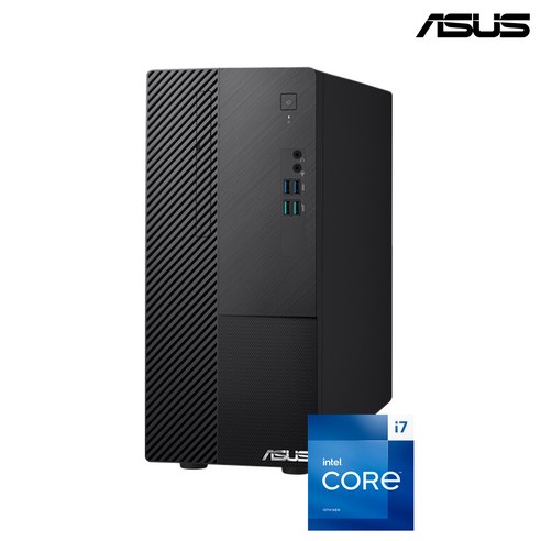 ASUS S500ME 컴퓨터 본체 데스크탑 인텔 i7 13세대 사무용 업무용 가정용 PC, WIN11 Pro, 2TB, 32GB