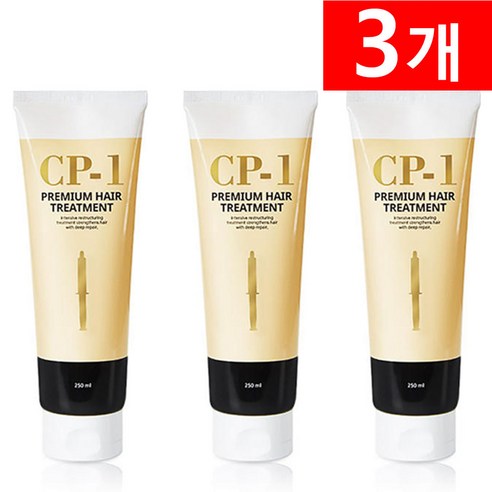 CP1 씨피원 프리미엄 헤어 트리트먼트 250ml, 3개