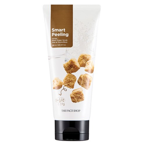 더 페이스샵 스마트 필링 허니 블랙 슈가 스크럽, 120ml, 4개