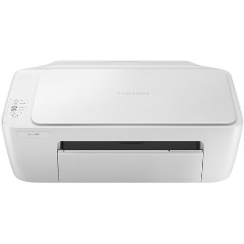 삼성전자 컬러 잉크젯 복합기 SL-J1680 + 잉크, 0           SL-J1680(화이트) 1개