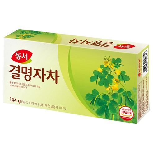 동서 결명자차 360T (18Tx20개) 티백 식수용, 8g, 18개입, 20개