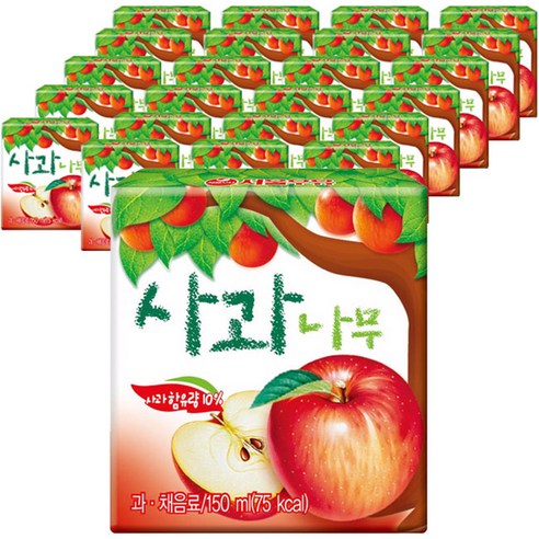 서울우유 사과나무 과일주스, 150ml, 24개