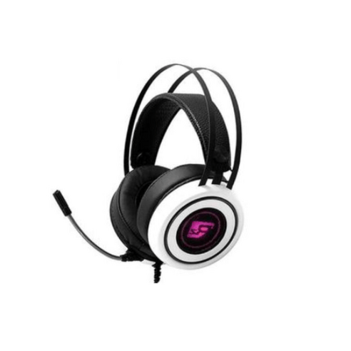 리줌 7.1 채널 게이밍 헤드셋, Z9000, 화이트