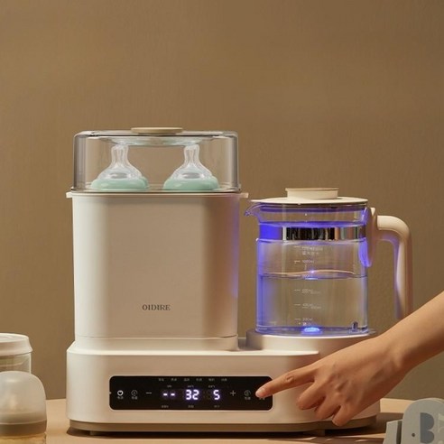 젖병 LED 자외선 소독기 보틀워머 젖병 쪽쪽이 건조기 보온 분유포트, 기본형 (소독+건조+보틀워머)