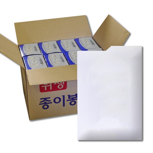 위생 종이 봉투컵 종이컵, 3box