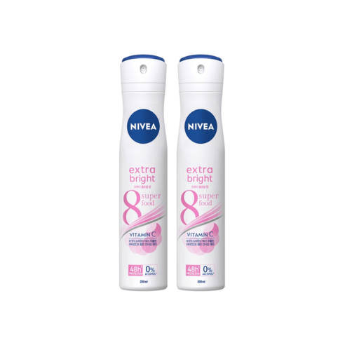 니베아 데오드란트 롤온 엑스트라 브라이트 50ml X 2개