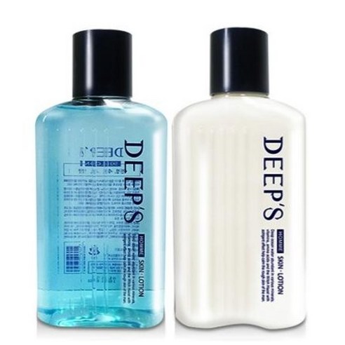 피엘 코스메틱 딥스 스킨 로션 380ml / 엘지 캐릭터 리파이닝 스킨 로션 350ml / 아모레 미스쾌남 스킨 로션 300ml (대용량 업소용), 딥스 로션(380ml), 1개