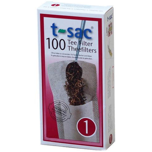 T-sac 티필터 100p, 2호, 1팩