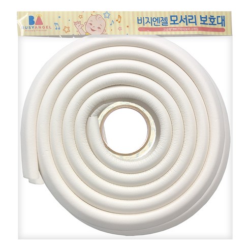 비지엔젤 모서리 보호대 고급형 아이보리, 2m, 2개