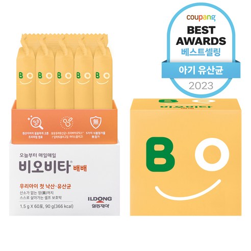 일동제약 비오비타 배배 유아 유산균, 90g, 1개
