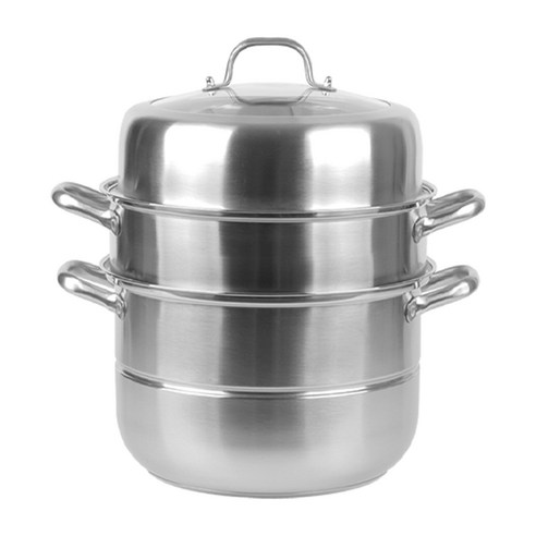 홈파워 인덕션 IH 곰솥 겸용 3단 찜기, 32cm, 1개