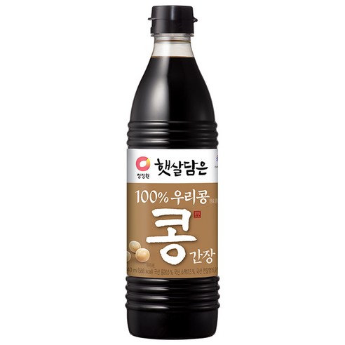 청정원 햇살담은 우리콩 간장, 1개, 840ml