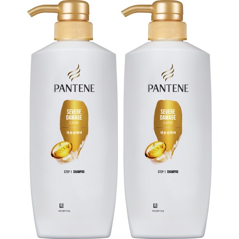 팬틴 프로브이 극손상 케어 샴푸, 500ml, 2개