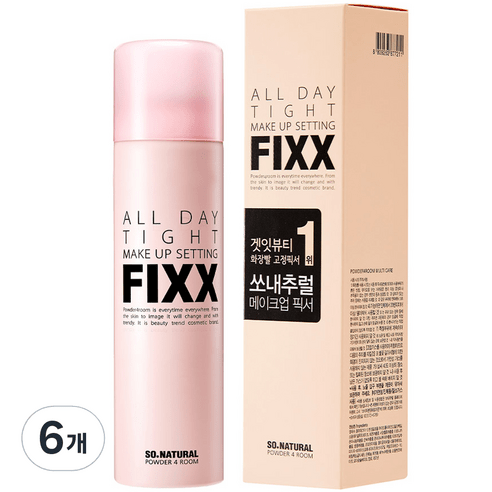 쏘내추럴 올 데이 타이트 메이크업 세팅 픽서, 35ml, 1개