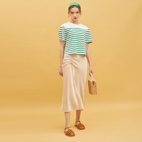 DEBB Satin A line Skirt DEAMA7015M