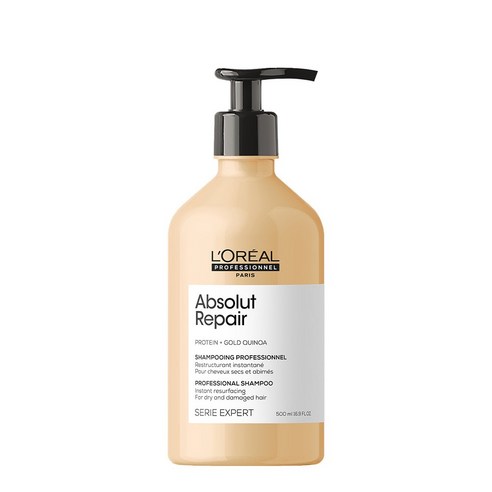 [극손상모발용] 로레알 앱솔루트 리페어 샴푸 500ML(+세리옥실샴푸100ML), 1개, 500ml