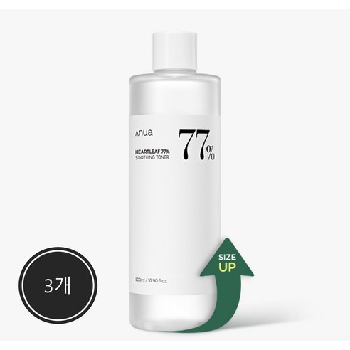 아누아 어성초 수딩 토너, 2L, 4개