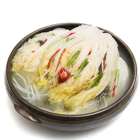 전라밥상 전라도 시원한 백김치 배추물김치, 3kg, 1개