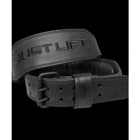 저스트리프트 justlift 리프팅 벨트 하체 등 스쿼트 허리 보호대 중량 벨트, M(60-86CM ) + 딥블랙
