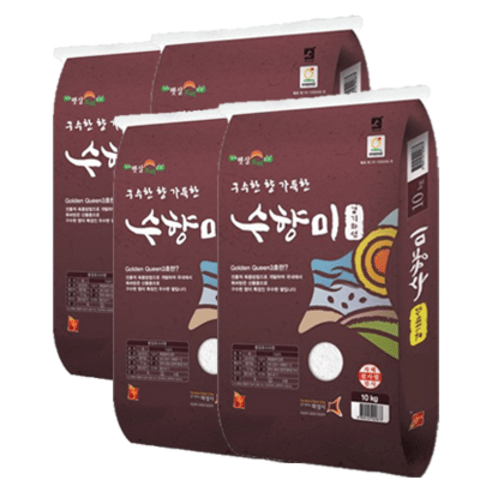 수향미 골든퀸 3호 백미, 10kg, 2개