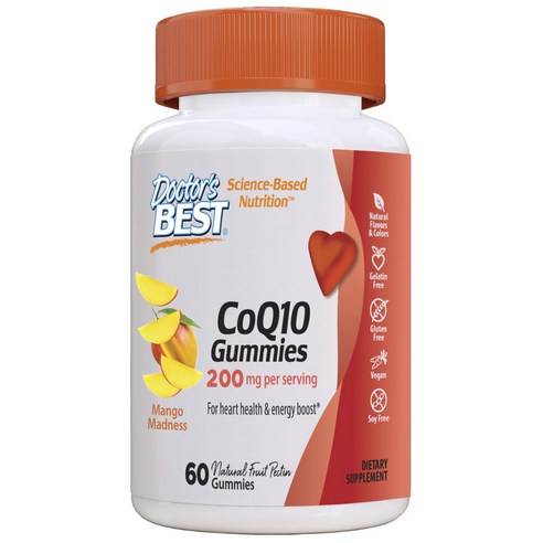 닥터스 베스트 CoQ10 젤리 200mg 60개입, 60개, 1개