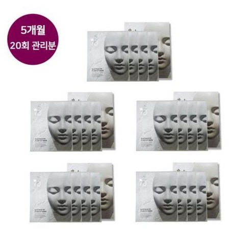 아이디에이지 페이스 핏 플라스터 석고 마스크팩 20매 5박스_h, 5개