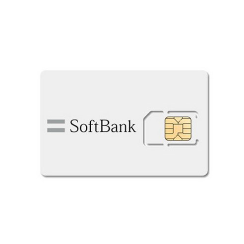 일본유심 소프트뱅크 데이터전용 유심 2일~15일, 소프트뱅크 매일 3GB 6일권 (총18GB), 1장, 6일, 18GB