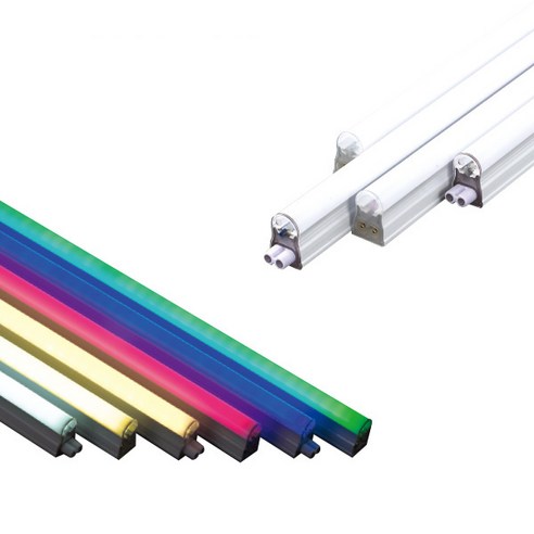 LED T5 5W 30cm 300mm 간접조명 슬림형광등 고정형LED, 적색, 1개