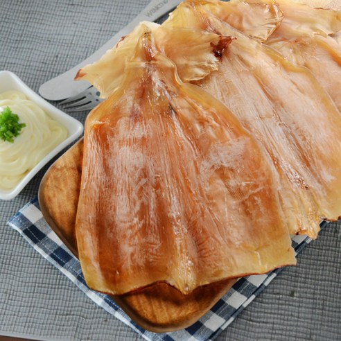 해맑은푸드 마른오징어 몸통, 400g (대, 5미), 2개