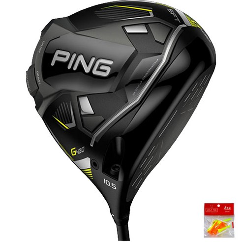 핑 G430 SFT 드라이버 + 마야골프티 세트, SR, 10.5도